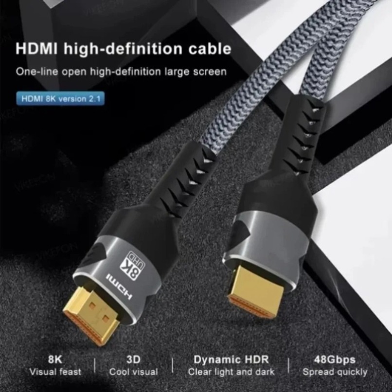 Gaming Console Definition - Câble HDMI 2.1 tressé 8K, haute