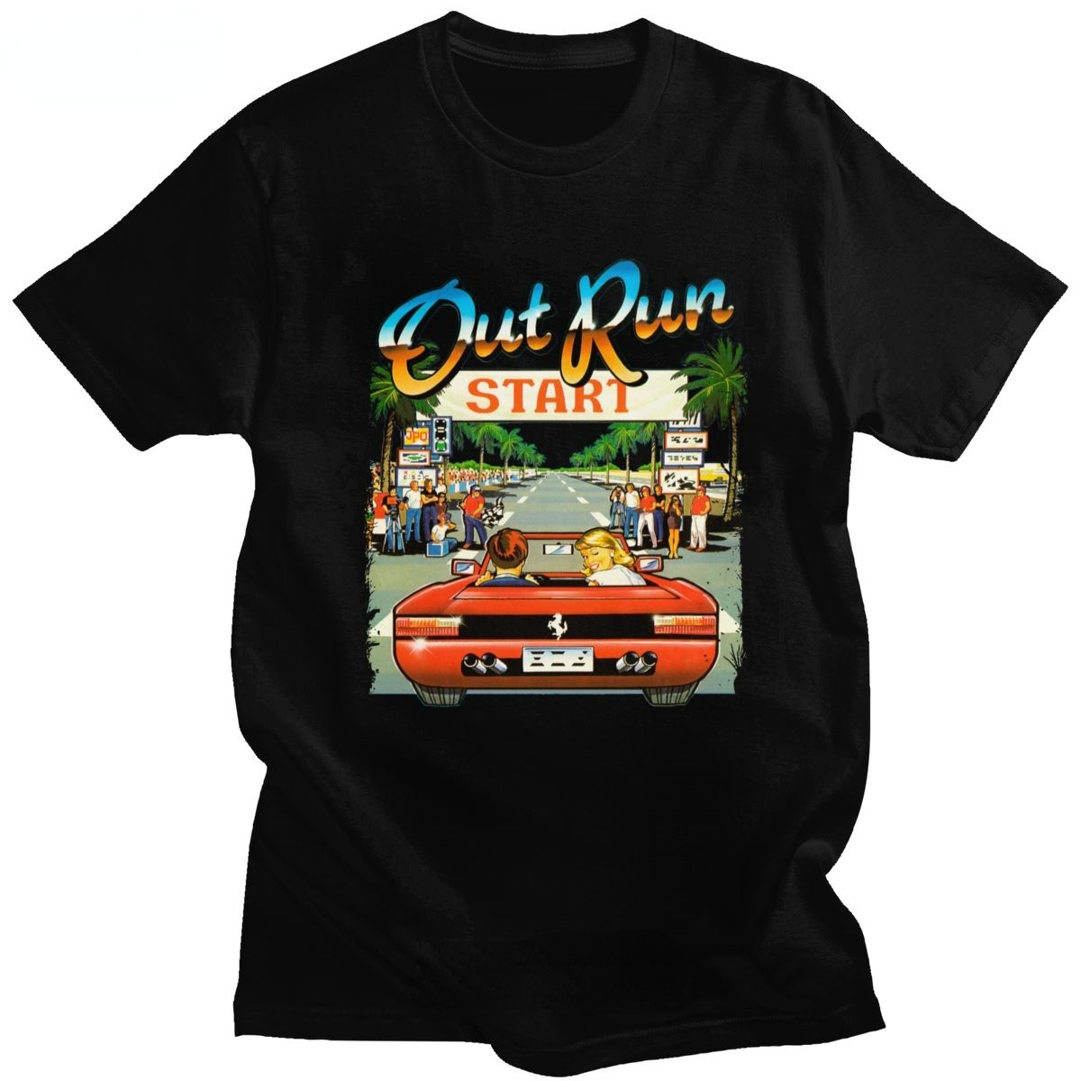Gaming Console Japan - T-shirt de jeu vidéo de course