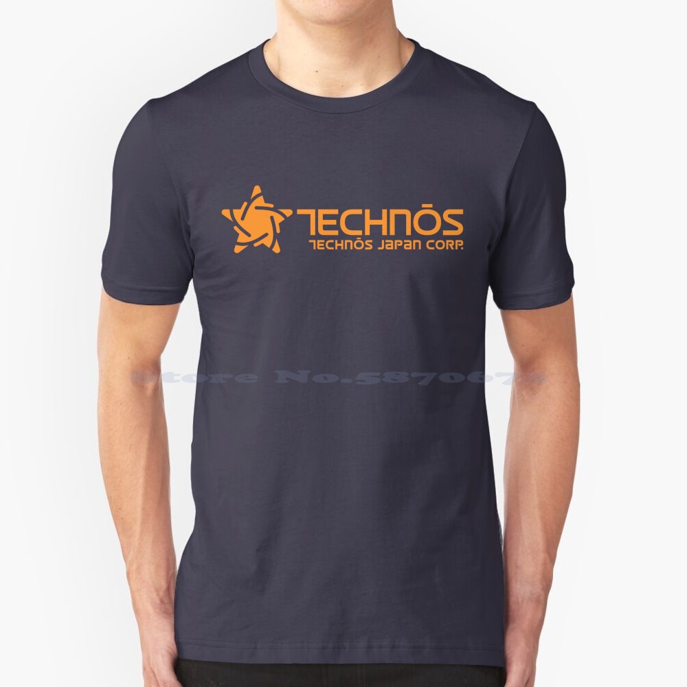 Gaming Console Japan - Technos Japan-T-shirt léger 100% coton, pièce