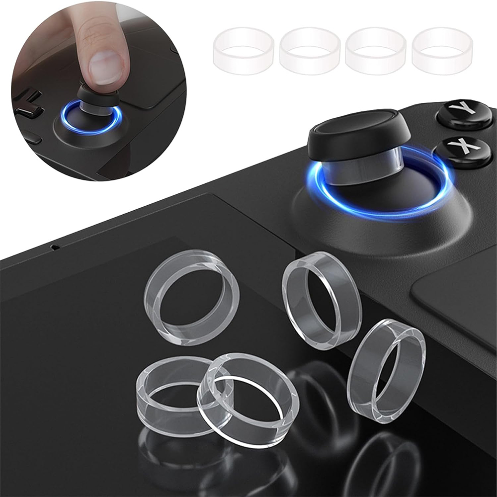 Console Gaming Steam - Anneau de protection élastique en caoutchouc