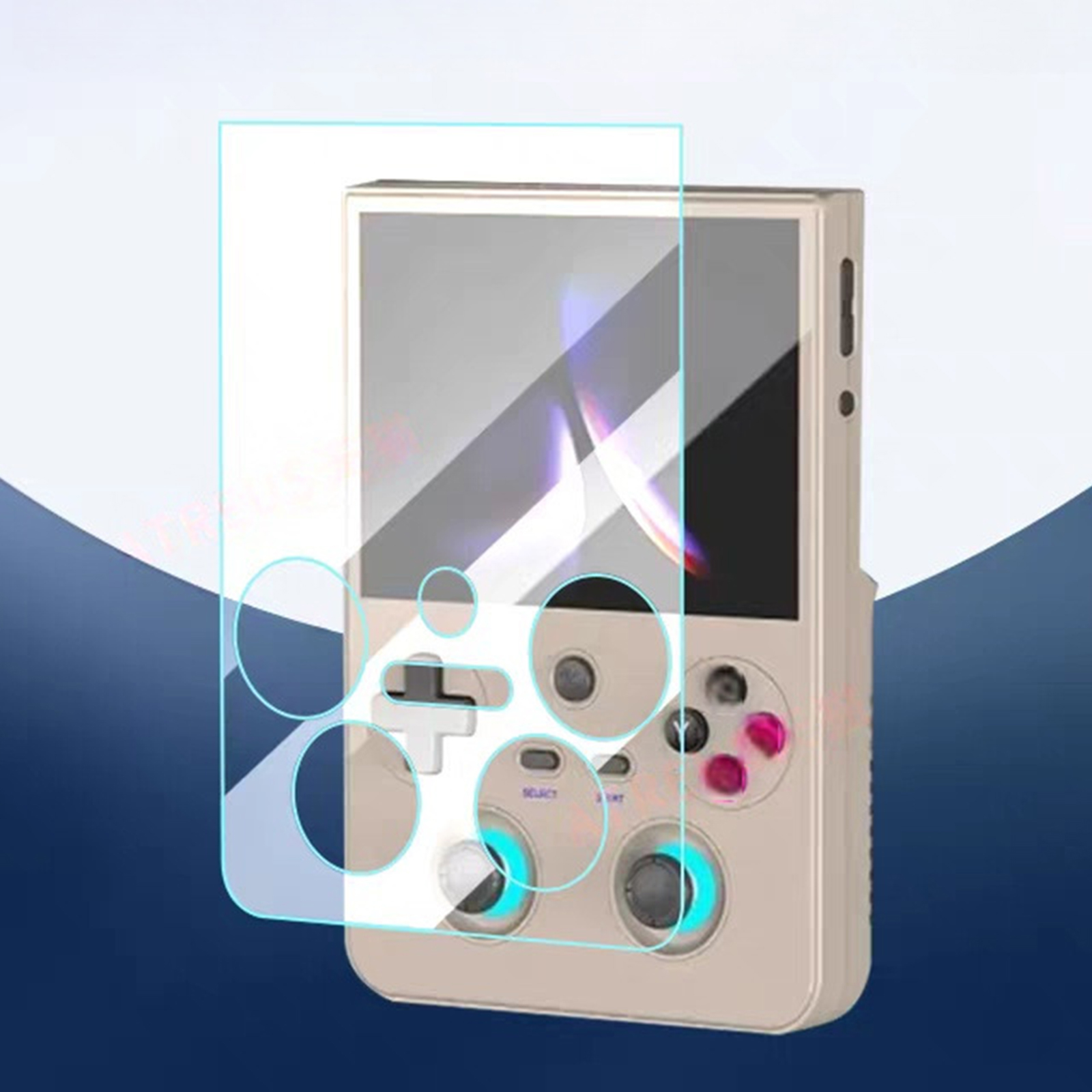 2 pièces de verre trempé HD 9H - Gaming Console Anbernic avis et prix